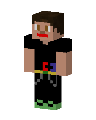 Red Lips Hoodie skin, 3D preview