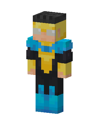 Invincible skin, 3D preview