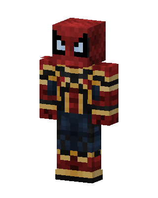 Iron Spider skin, 3D preview