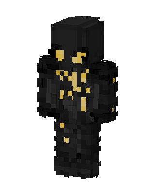 Black Masked Villain Boy Minecraft PvP skin