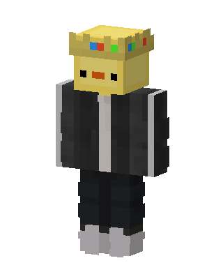 Crowned Duck skin, 3D preview
