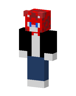 Red Mask Jacket skin, 3D preview