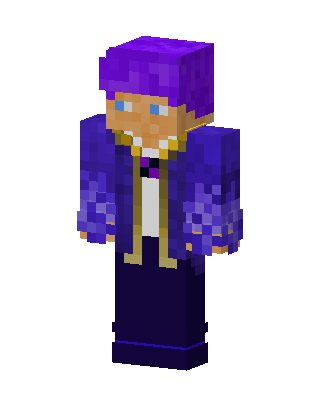 Violet Noble skin, 3D preview