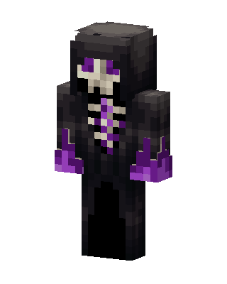 Black Villain Minecraft PvP skin