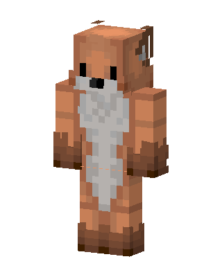 Fox Onesie Minecraft skin