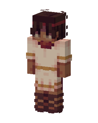 White Player Girl Minecraft white skin