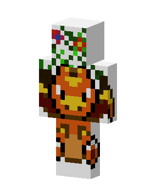 Orange Animal Minecraft skin