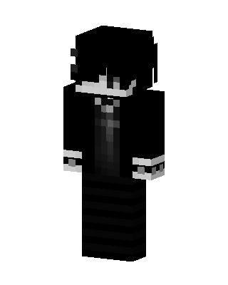 Monochrome Gentleman skin, 3D preview