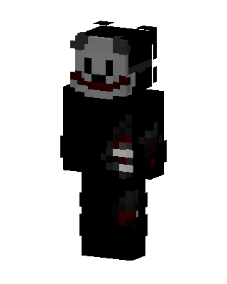 Black Masked Villain Minecraft skin