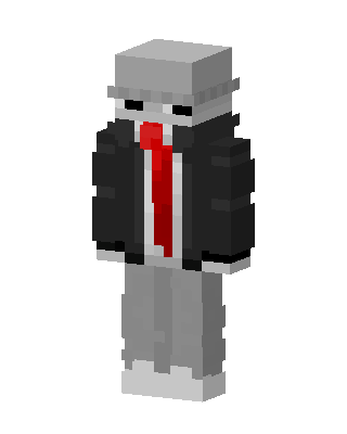 Gray Suit Boy Minecraft skin