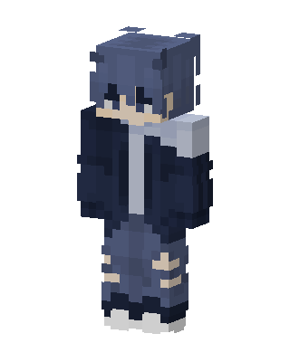 Blue Hoodie Boy Minecraft skin