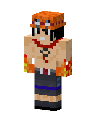 Portgas D. Ace Minecraft skin