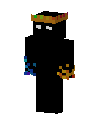 Crowned Enderman Minecraft Enderman skin