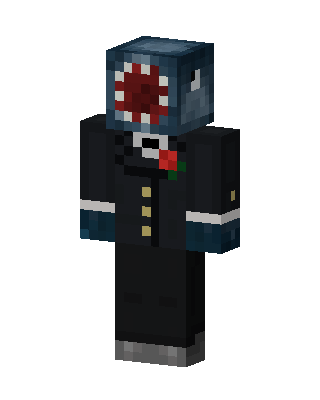 Tuxedo Camera Head skin, 3D preview
