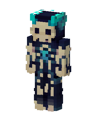 Black Player skin, 3D preview