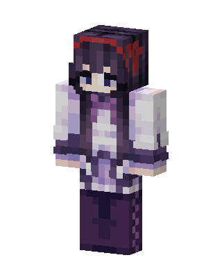 Homura Akemi skin, 3D preview
