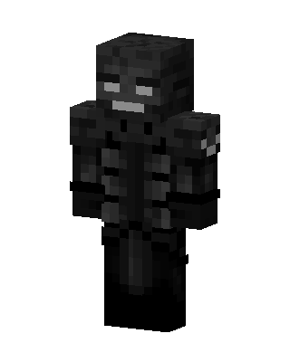 Black Villain Boy skin, 3D preview