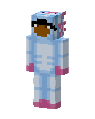 Axolotl Onesie Minecraft skin