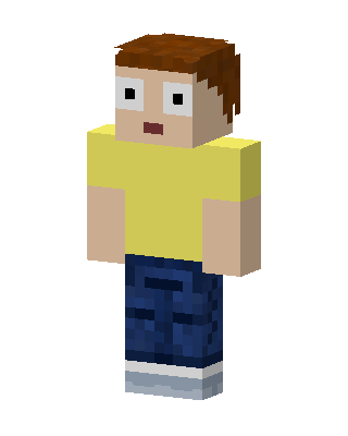 Morty Smith skin, 3D preview