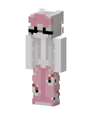 Pink Pajama Girl Minecraft skin