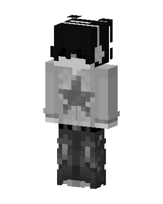 Monochrome Star Minecraft skin
