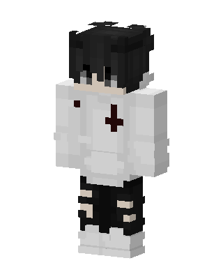 White Player Boy Minecraft skin