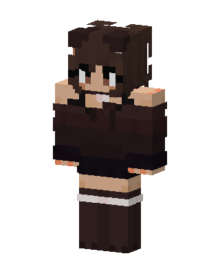 Cozy Bear Girl Minecraft skin