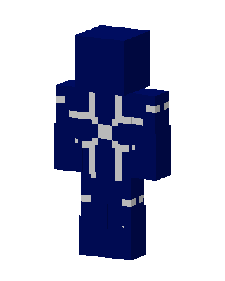 Blue Knight Boy Minecraft knight skin