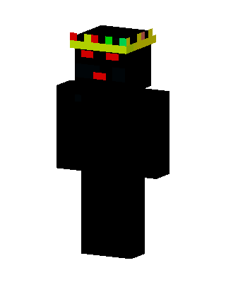 Black King Minecraft skin