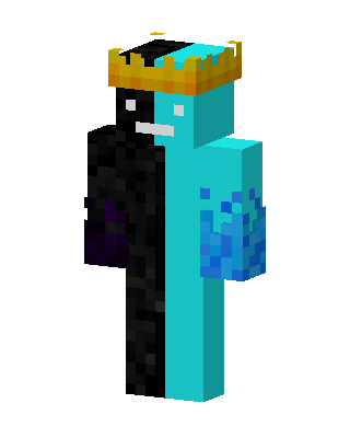 Ranboo With Crown skin, 3D preview