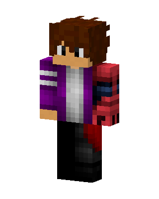 Cyber Jacket Boy skin, 3D preview