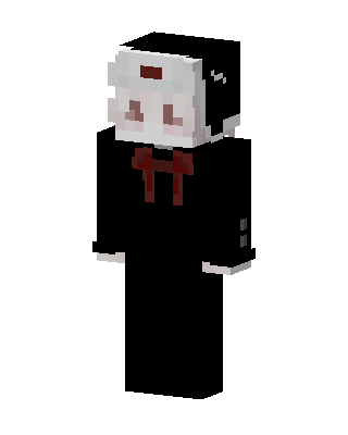 Masked Hoodie skin, 3D preview