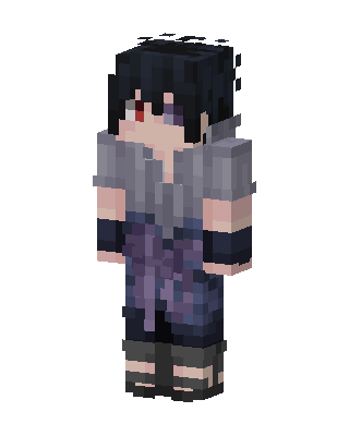 Sasuke Uchiha skin, 3D preview