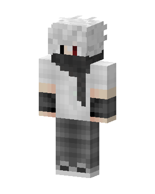 Ghost Hoodie Minecraft skin