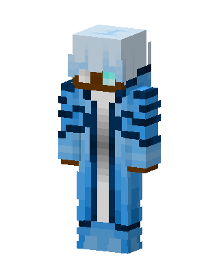 Frost Mage skin, 3D preview