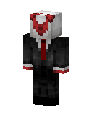 Black Player Boy skin, 3D preview