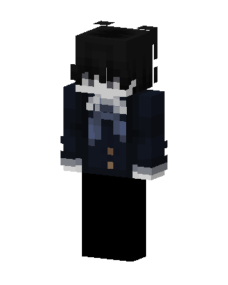 Pale Schoolboy skin, 3D preview