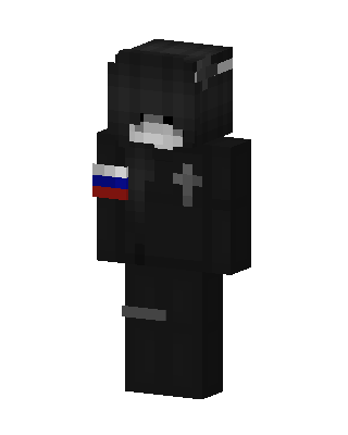 Shadow Nun skin, 3D preview