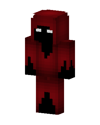 Red Hero skin, 3D preview