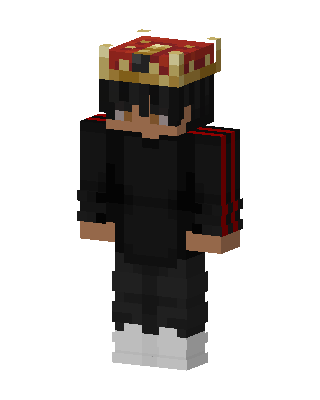 Black King Minecraft skin