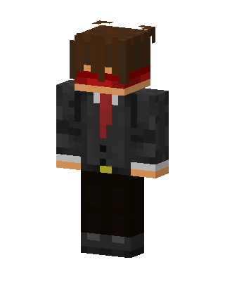 Masked Businessman skin, 3D preview