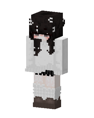 Porcelain Doll skin, 3D preview