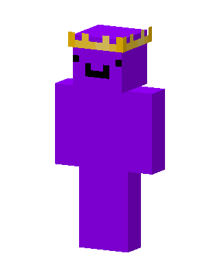 Purple Rainbow Friend Minecraft skin