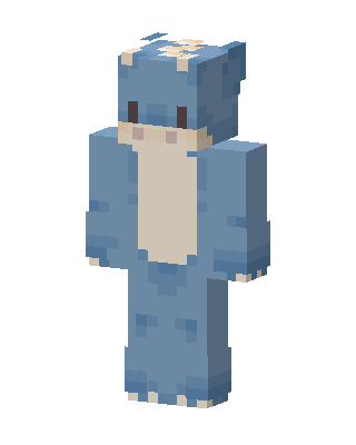 Totodile skin, 3D preview