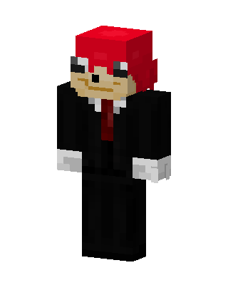 Suited Knuckles skin, 3D preview