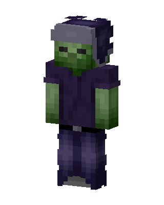 Purple Mob Boy Minecraft skin