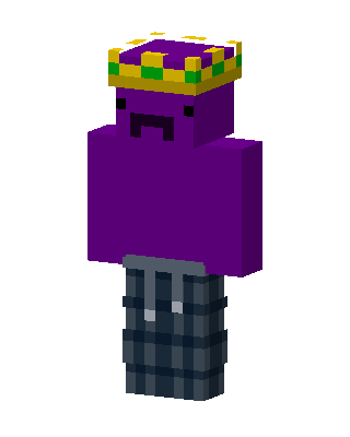Purple Royal skin, 3D preview