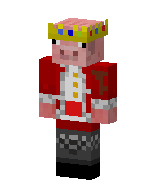 Technoblade skin, 3D preview
