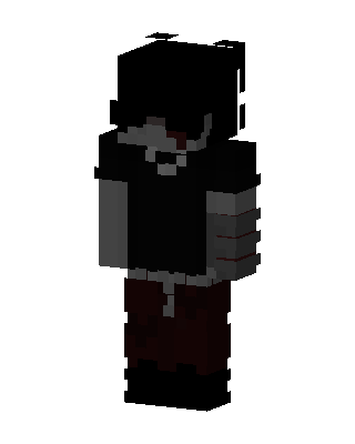 Shadow Wolf skin, 3D preview