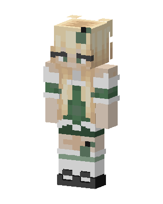 White Athlete Girl Minecraft skin